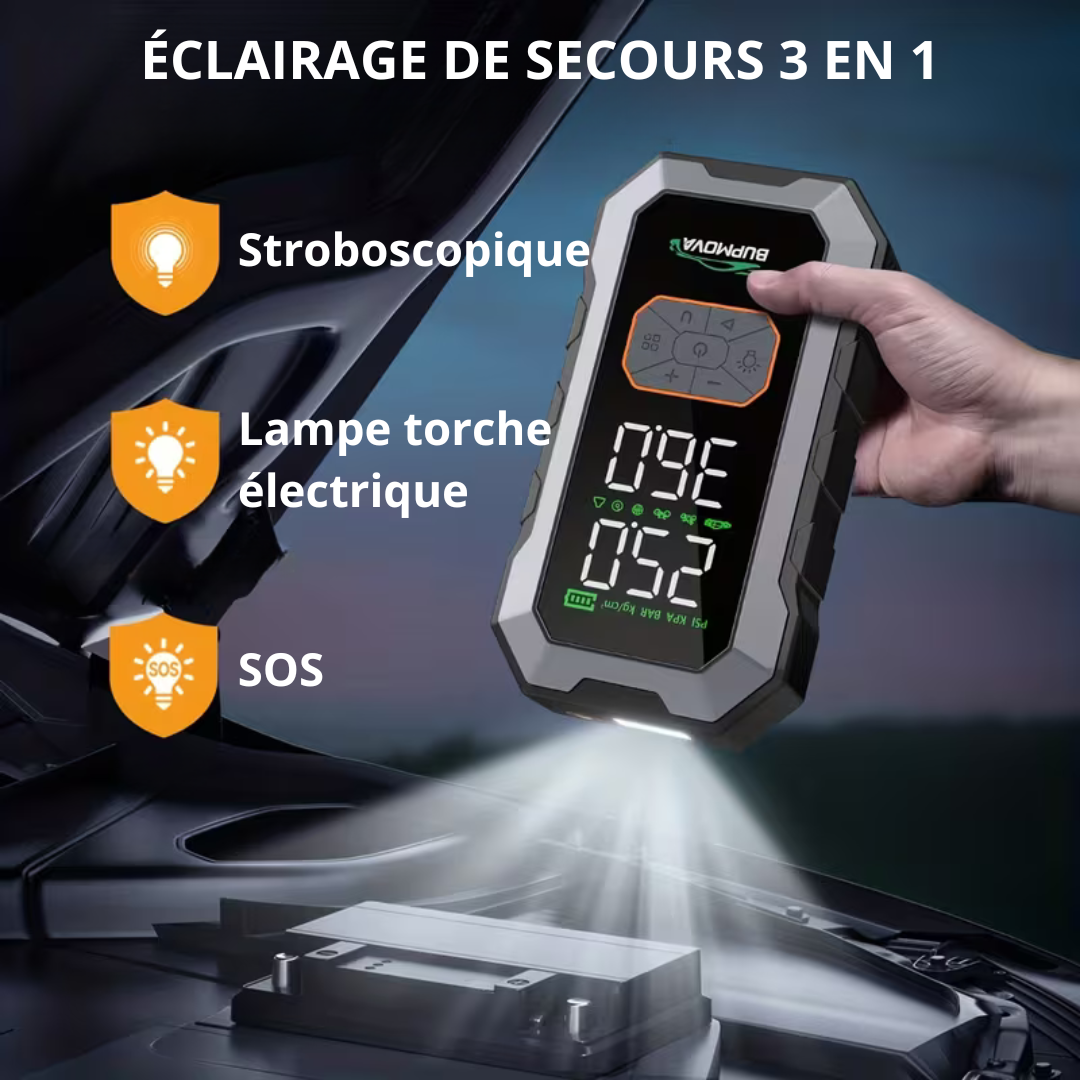 AutoRevive® - le démarreur d'urgence 4 en 1